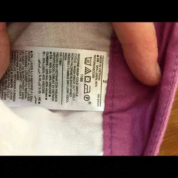 Old Navy linen everyday shorts size 2. - Picture 5 of 5